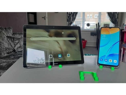 simple phone tablet stand rob1515 3d print model - Mito3D