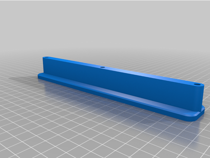 shelf hanging box rails ospreygozo  3d print model - Mito3D