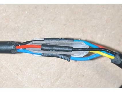 multi wire cable empalme entablillar Irlanda Rosa 3d print model - Mito3D
