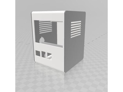 raspbox v1 parà lampone pi 3b angelmao 3d print model - Mito3D