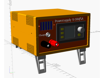 mobile Alimentazione elettrica utilizzando advanced ultimate box maker m oster 3d print model - Mito3D
