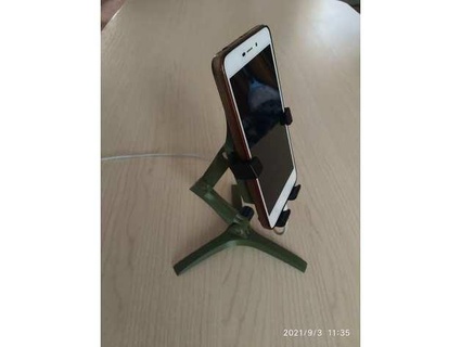 quick-release portrait phone stand gopro mount prosto ya 3d print model - Mito3D