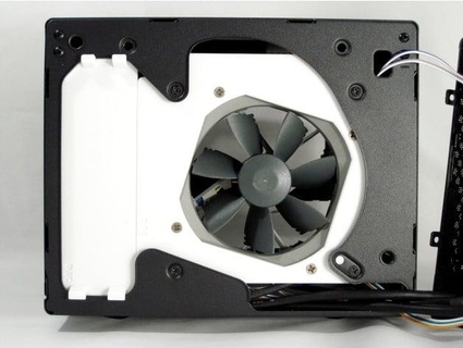 silverstone sg13 face 92mm ventilateur adaptateur GPU bloquer assiette d3cove 3d print model - Mito3D