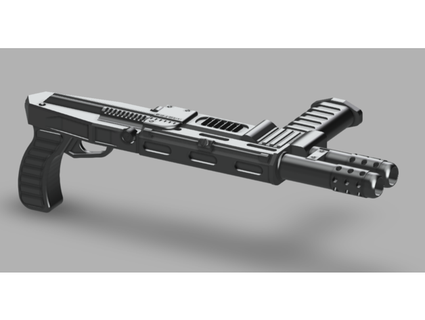 Star Kriege acp Schuss Gewehr Berg skarr 3d print model - Mito3D