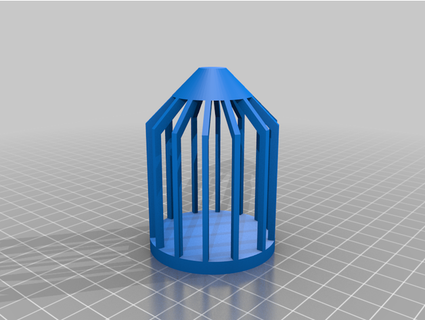 cage thingy bulletb 3d print model - Mito3D