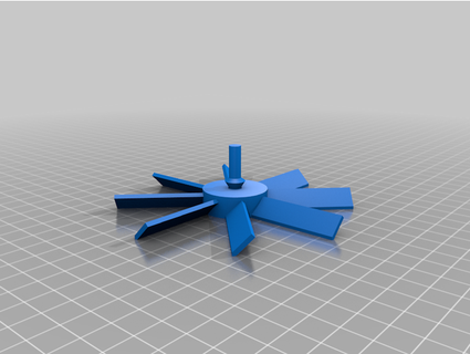 Spielzeug Windmühle Kugelrechnung 3d print model - Mito3D