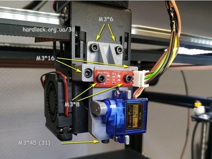 safir artı stabilizatör binmek + bfptouch zor kilit 3d print model - Mito3D