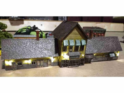 durango - n scale train depot melkor37 3d print model - Mito3D