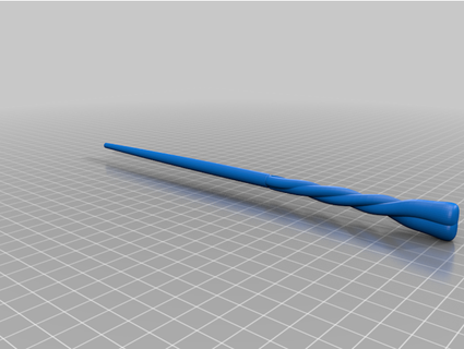 neville's wand wbucket 3d print model - Mito3D