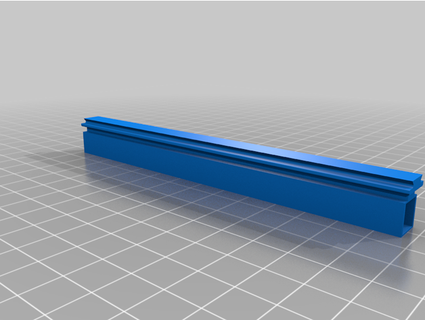 ender 3 v rail fessura cassetto pinzette glitch 3d print model - Mito3D