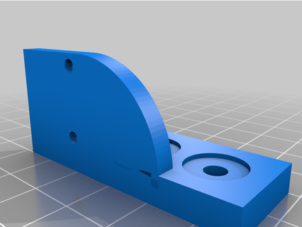 z-axis endstop bracket rickys0420 3d print model - Mito3D