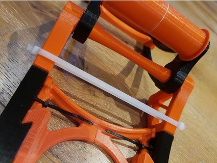 méga anti tangle bobine titulaire soutien Divisé bras base teikjoon 3d print model - Mito3D