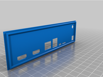 framboise pi cm4 io planche atx bouclier Disdos 3d print model - Mito3D