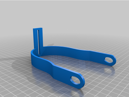 xiaomi 10inch mudguard bracket new version jk3d concept 3d print model - Mito3D