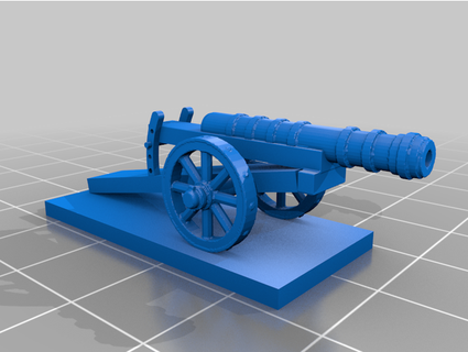 late middle ages - generic field artillery guy montag 3d print model - Mito3D