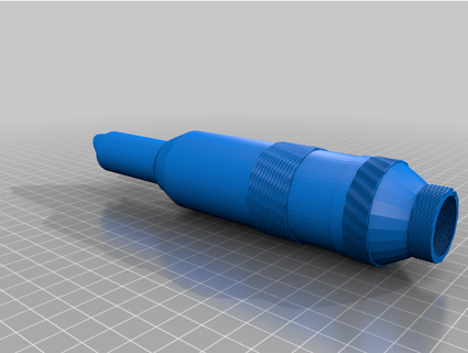 rx gel blaster Pbs soppressore dirtymexican97 3d print model - Mito3D