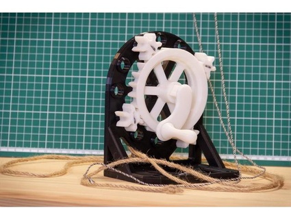 rope weaving machine andriell 3d print model - Mito3D