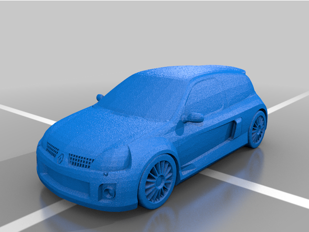 renault clio v6 parte 3D print model - Mito3D