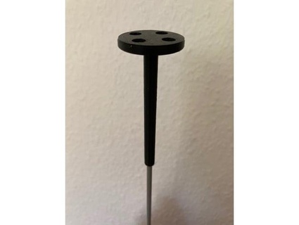 antenna holder gfk pole druckelo 3d print model - Mito3D