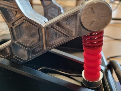 t-lcm brake pedal mod - thrustmaster loadcell donkeulito 3d print model - Mito3D