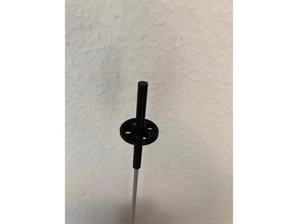 Antenne Halter Unterstützung gfk Pole druckelo 3d print model - Mito3D