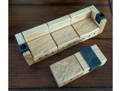 loveac sactional mini blocs table Coaster derekchristensen 3d print model - Mito3D