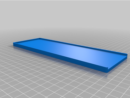 groovy notepad holder adrianchardcastle 3d print model - Mito3D