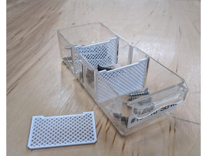 petit pièces organisateur poubelle séparateur orteilgenoubullard 3d print model - Mito3D