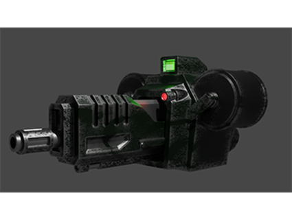scifi ship gun electricostritch 3d print model - Mito3D