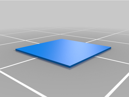 letto livellamento single glitch 3d print model - Mito3D