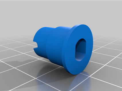 wl toys 104001 spur gear adapter rcnand 3d print model - Mito3D