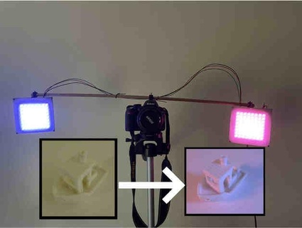 LED panel luces barco diminuto 3d print model - Mito3D