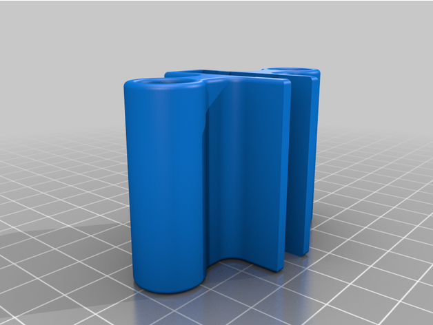 sliding shower door handle themomonga 3D print model - Mito3D