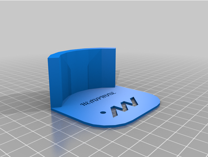 Kopfhörer Halter Unterstützung Welt 3d print model - Mito3D