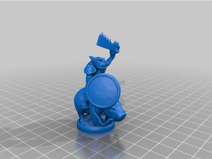 orco cerdo jinete jeepgrizzly707 3d print model - Mito3D