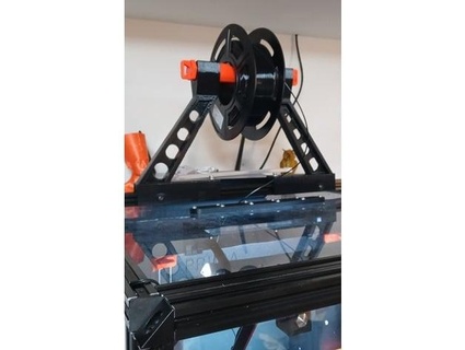 2020 enclosure spool holder greeneyedblackcat 3d print model - Mito3D