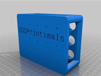 vape battery holder stand dddprintimals 3d print model - Mito3D