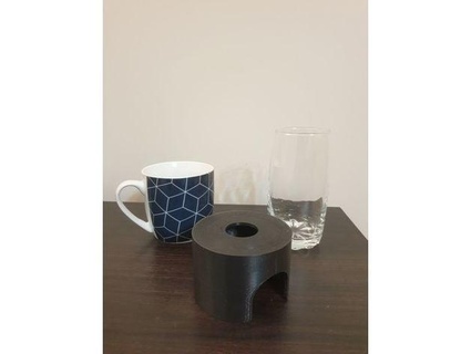 mug cupholder adapter graphiteedge 3d print model - Mito3D