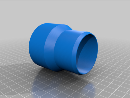 bosch gts 10 - 50 mm ht ball valve blast gate workshop dhp73 3d print model - Mito3D