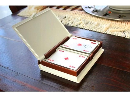 scatola carta gioco caja tarjetas temblar islas diomedeo logo mbellucci 3d print model - Mito3D