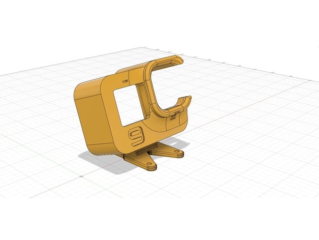 stp Gunn v2 gopro 9 yurlinsky 3D print model - Mito3D