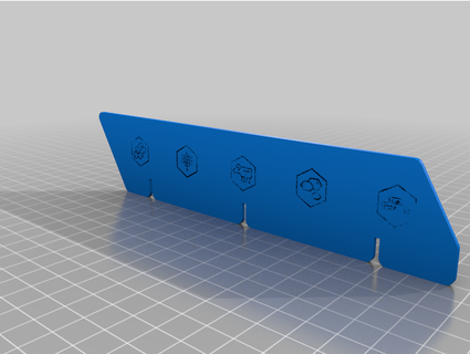 catane carte titulaire soutien pliant disassemble able Ressource Icônes amaliac627 3d print model - Mito3D