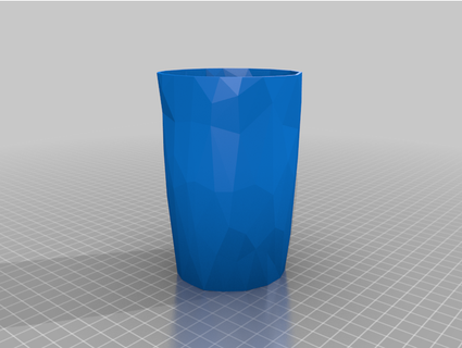 geometric pen pot sweedish 3d print model - Mito3D
