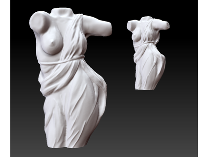 greece venus dancer femalite 3d print model - Mito3D
