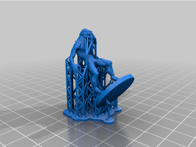 lézard entrepôtatelier 3D print model - Mito3D
