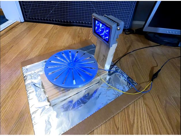 uv kürleme döner masa imalat 3D print model - Mito3D