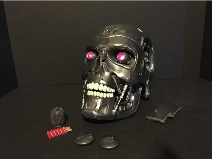 terminator t800 skull v2 jasonofthehill 3d print model - Mito3D