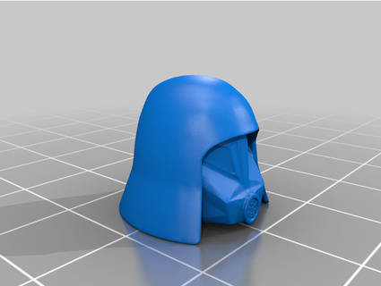 dark helmet head void-8065236 3d print model - Mito3D