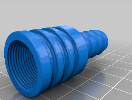 hookah base hose adapter soikone 3d print model - Mito3D