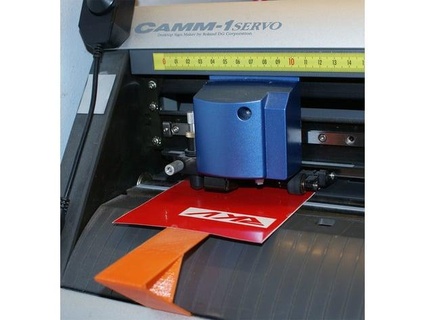 roland gx24 sheet brace guide easy scraps cutting & cutting sheet guide cyberglass  3d print model - Mito3D